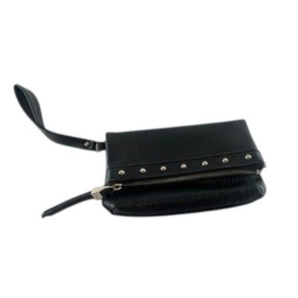 J LO clutch, wristlet, faux leather